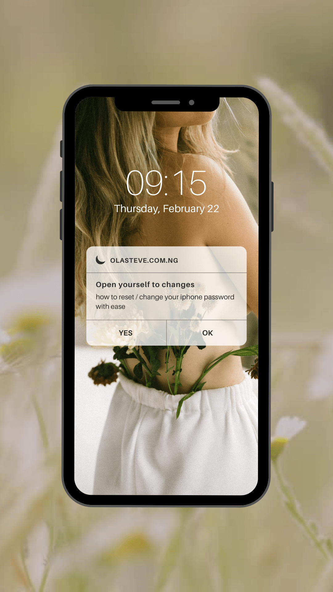 How to change/reset iPhone lock screen password - Olasteve