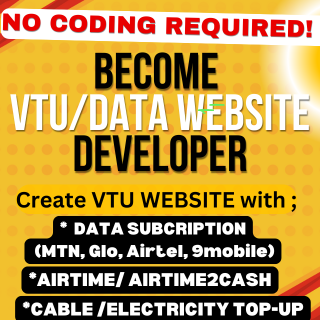 VTU website creation with VTU website script